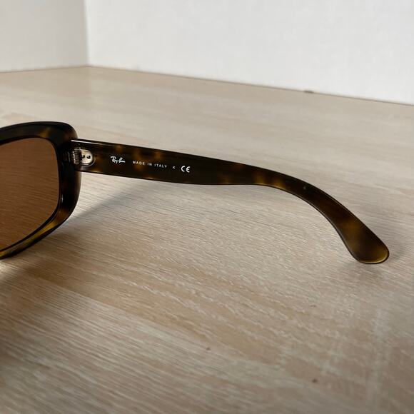 Ray-Ban JACKIE OHH RB4101 710 Cat Eye Tortoise Italy FRAMES ONLY 58-17-135 - Picture 6 of 8